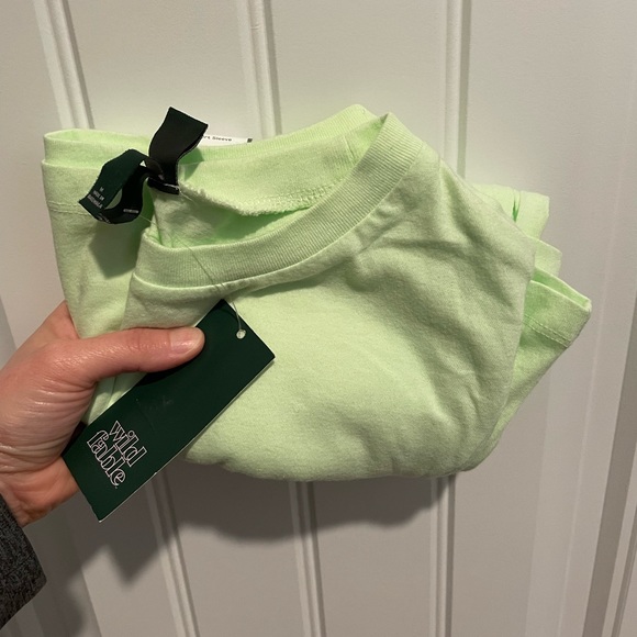 Light Green Boxy T-Shirt Size M NWT - Picture 8 of 8